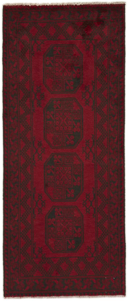 Tapete afegão Afegão Akhche 199x79 199x79, Tapete persa Atado à mão