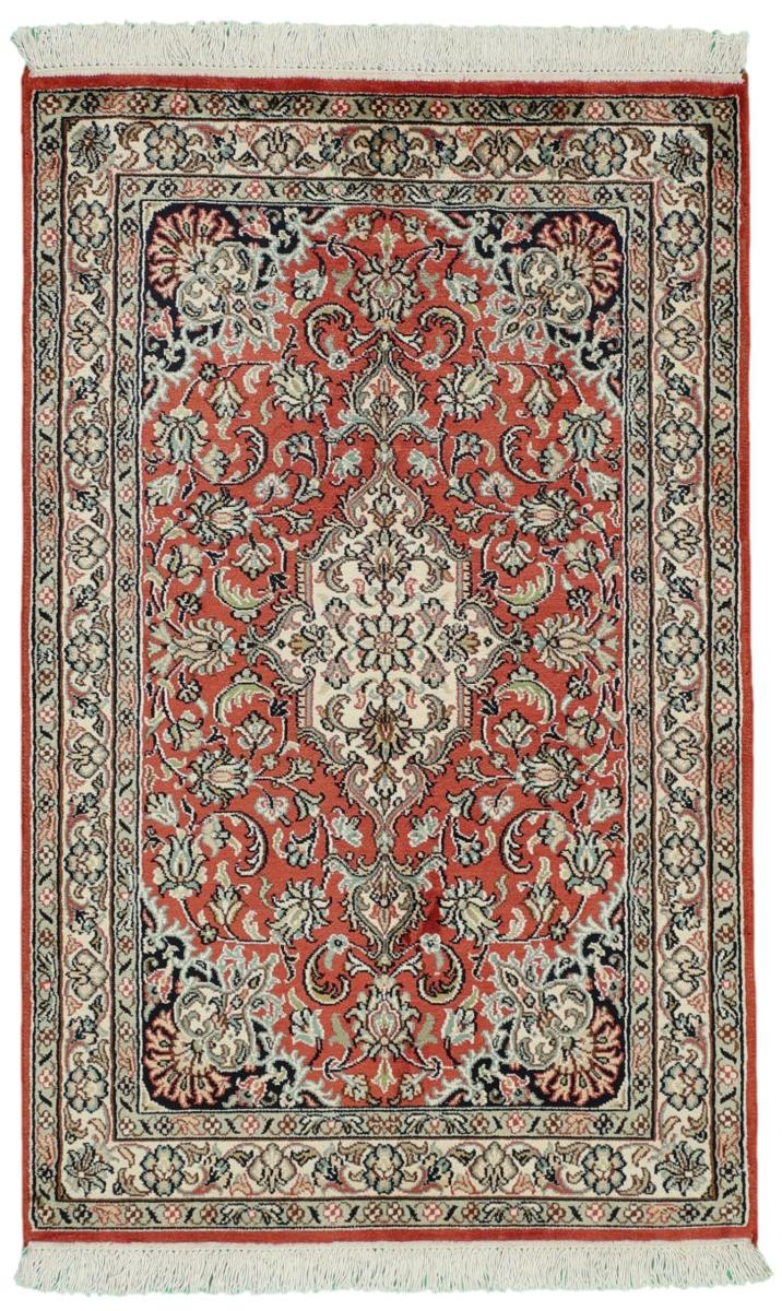 Alfombra india Cachemira de Seda 97x61 97x61, Alfombra persa Anudado a mano