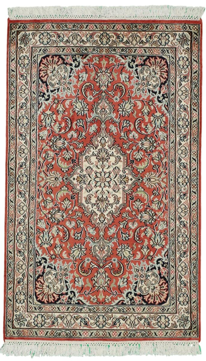 Alfombra india Cachemira de Seda 103x64 103x64, Alfombra persa Anudado a mano