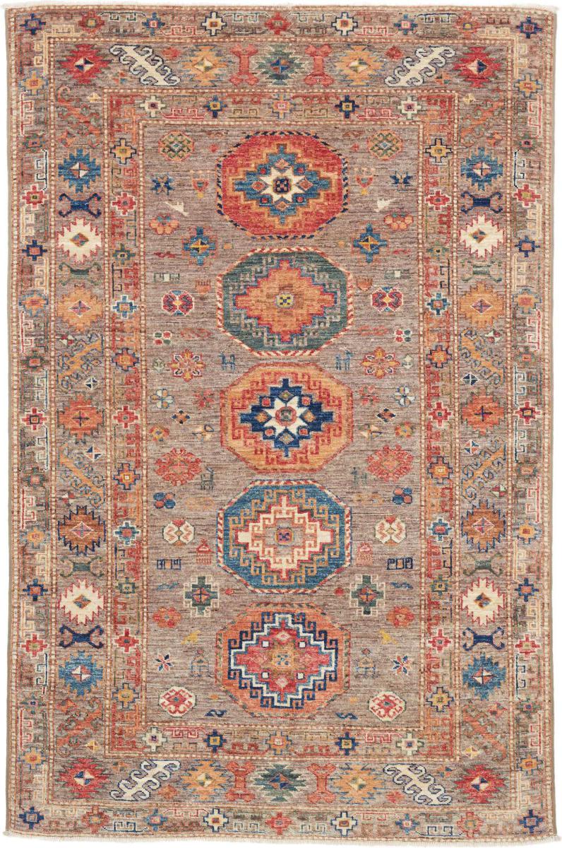 Pakistansk teppe Super Kazak 189x124 189x124, Persisk teppe Håndknyttet