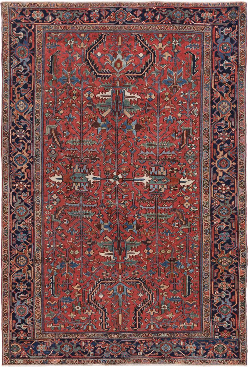 Persian Rug Heriz Antique 338x230 338x230, Persian Rug Knotted by hand