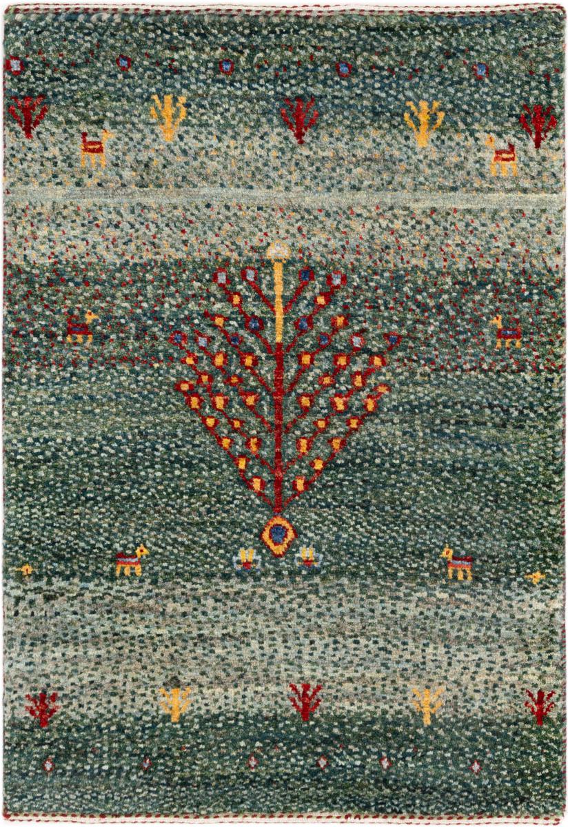 Perserteppich Perser Gabbeh Loribaft Atelier 84x61 84x61, Perserteppich Handgeknüpft