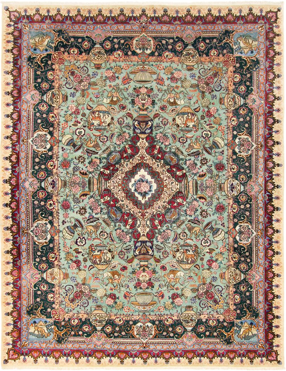 Perzisch tapijt Kaschmar 376x299 376x299, Perzisch tapijt Handgeknoopte