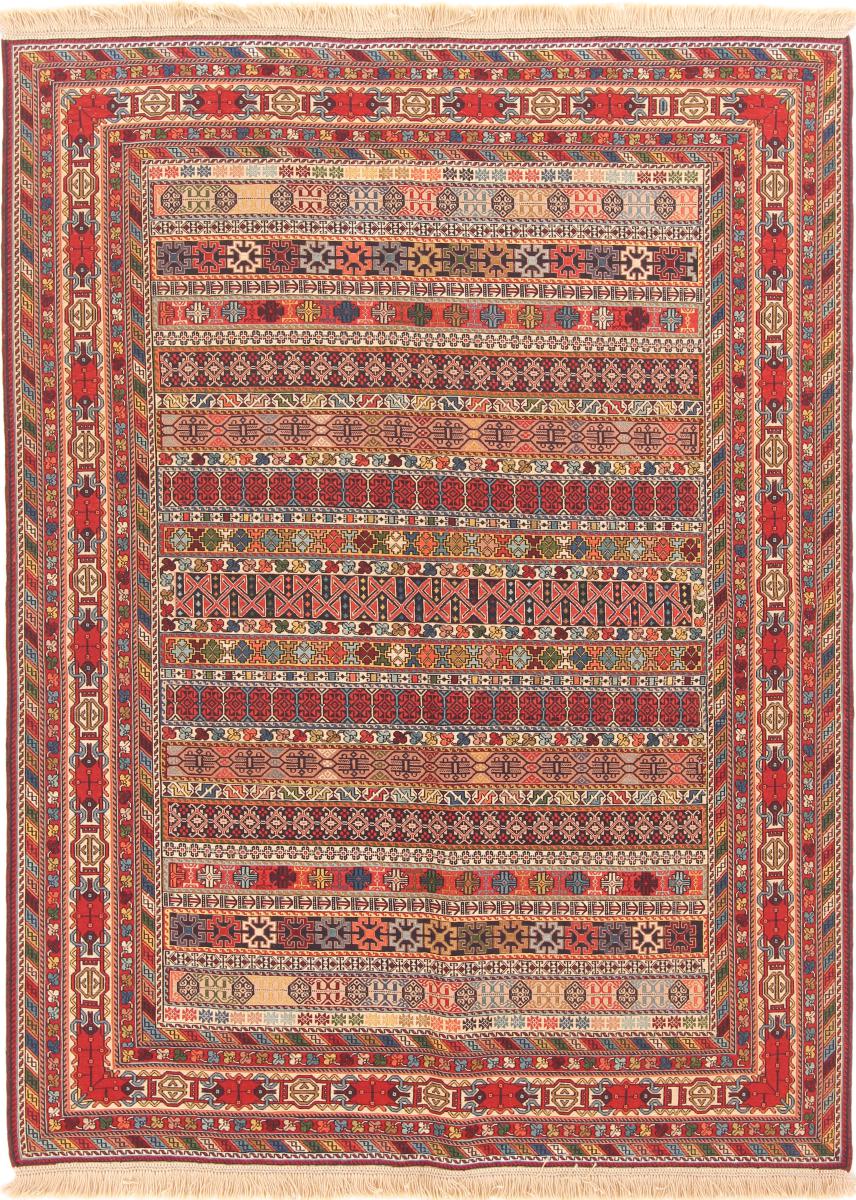 Perzisch tapijt Kilim Soozani 198x149 198x149, Perzisch tapijt Handgeweven