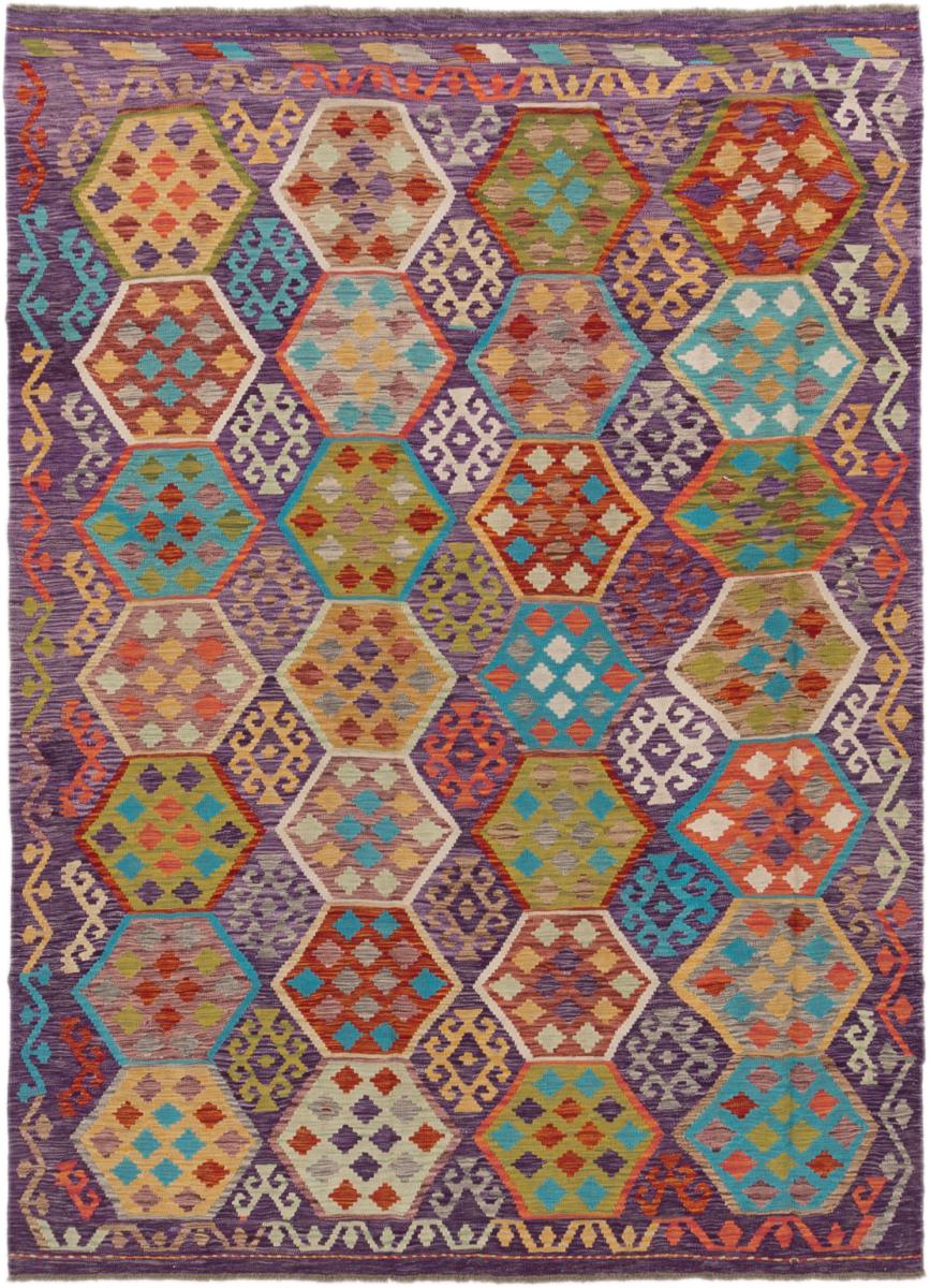 Afghansk teppe Kelim Afghan Heritage 284x206 284x206, Persisk teppe Handwoven 