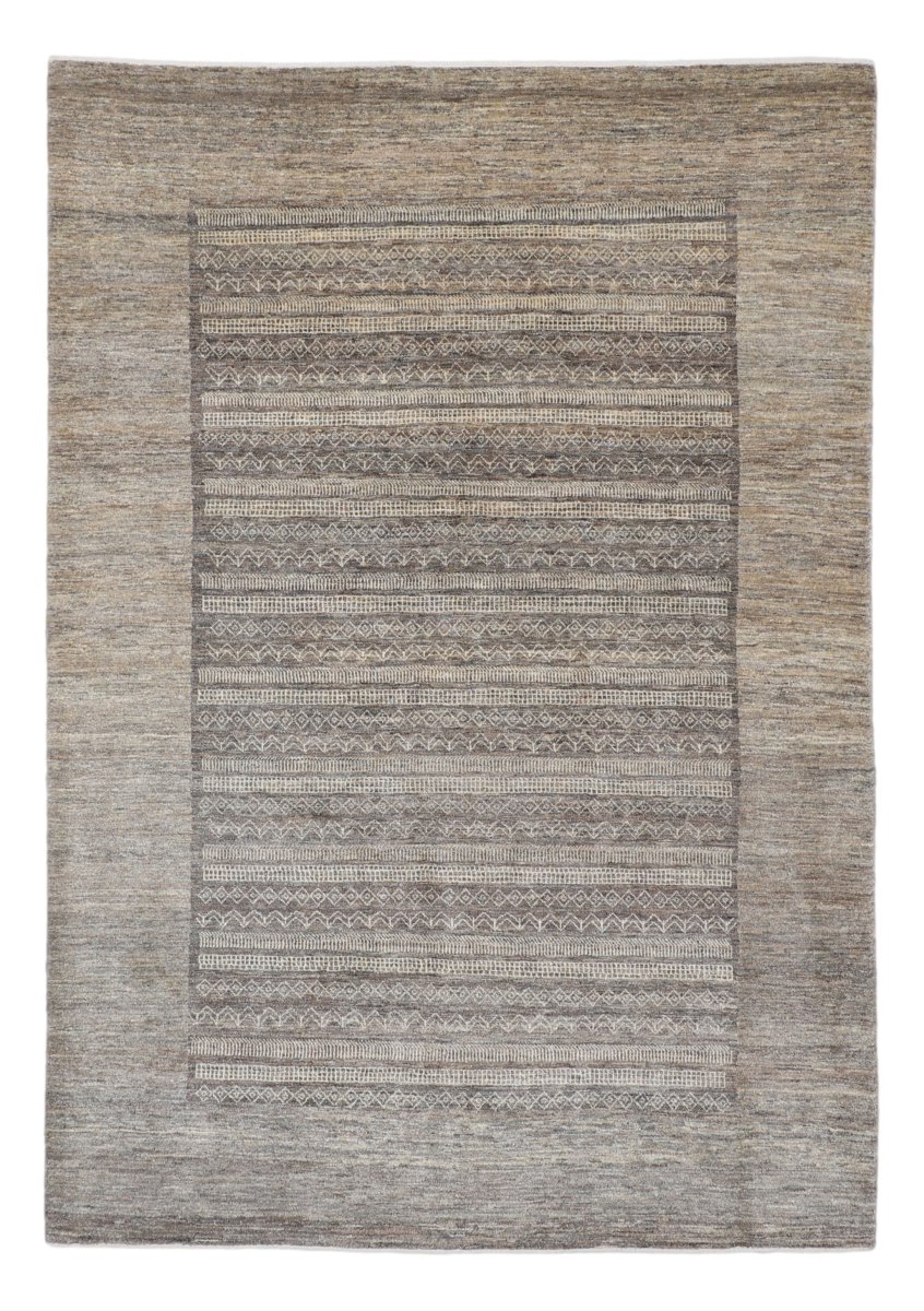 Tapis persan Persan Gabbeh Loribaft 244x174 244x174, Tapis persan Noué à la main