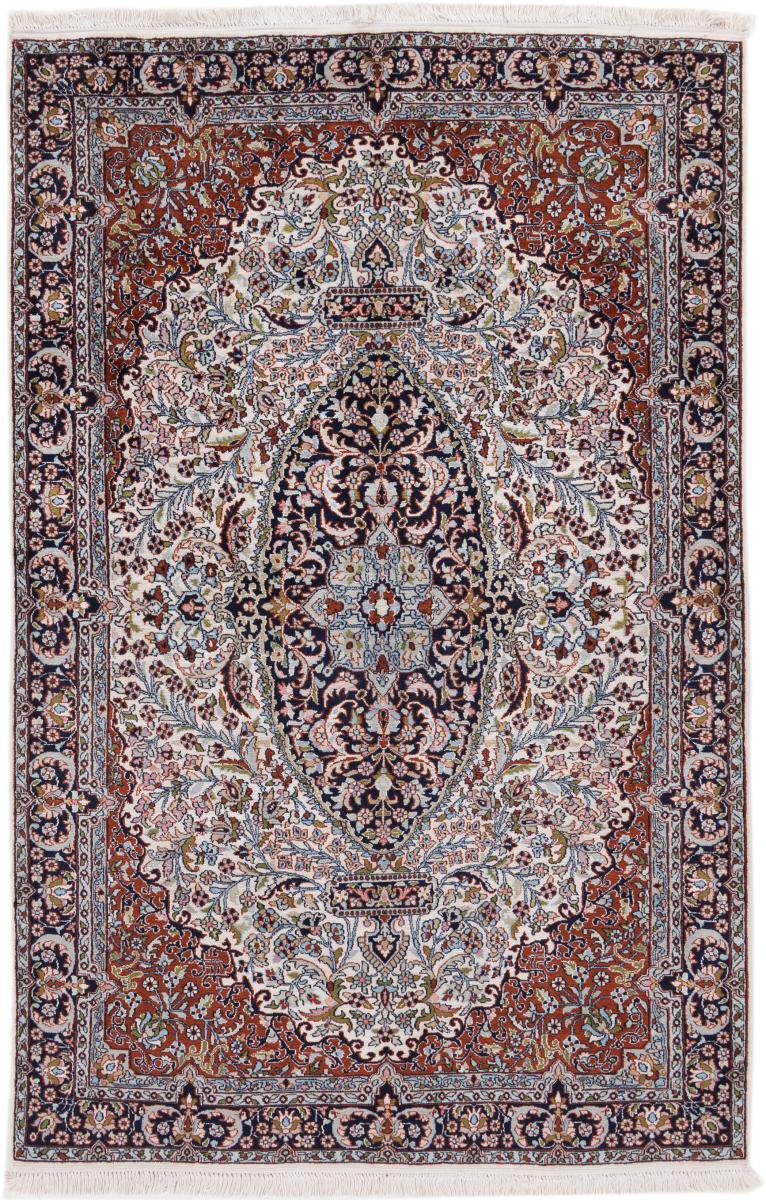 Covor indian Kashmir Mătase 184x119 184x119, Covor persan Lucrate de mână