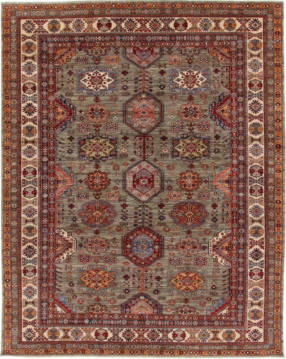 Afghan rug Super Kazak 350x277 350x277, Persian Rug Knotted by hand