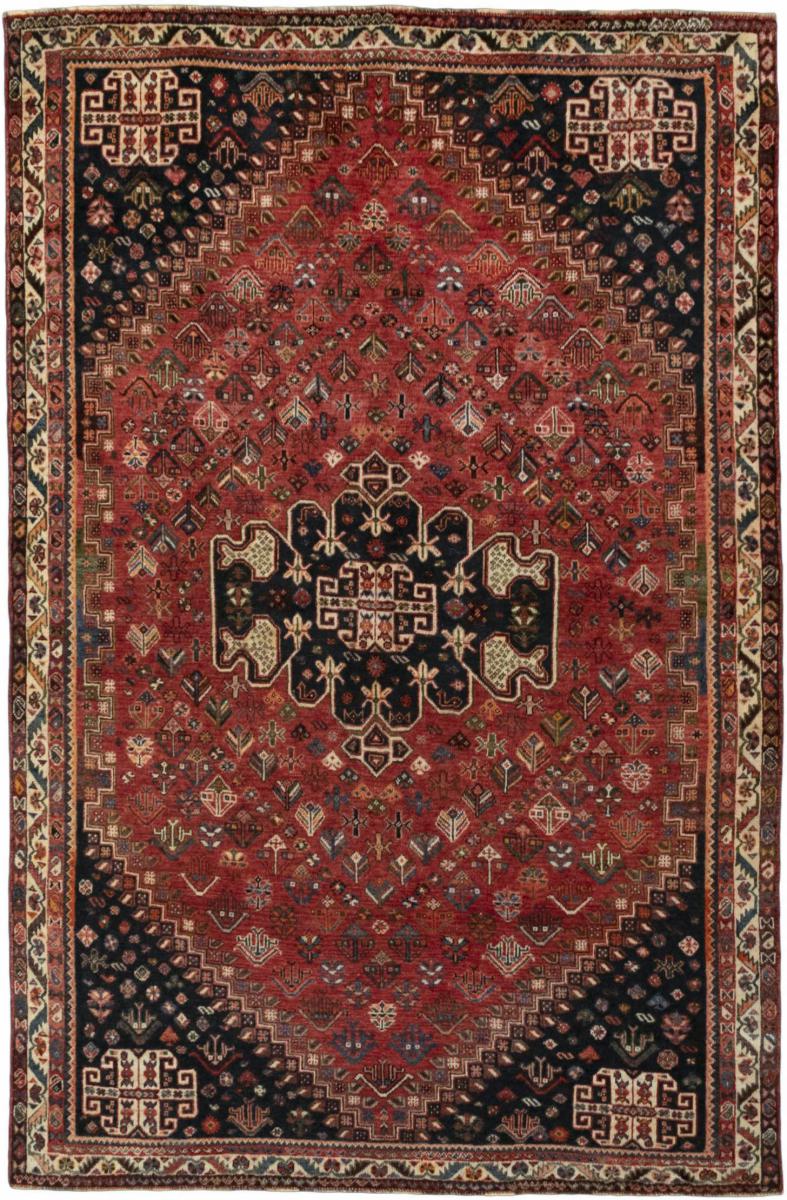 Persisk matta Shiraz 253x167 253x167, Persisk matta Knuten för hand