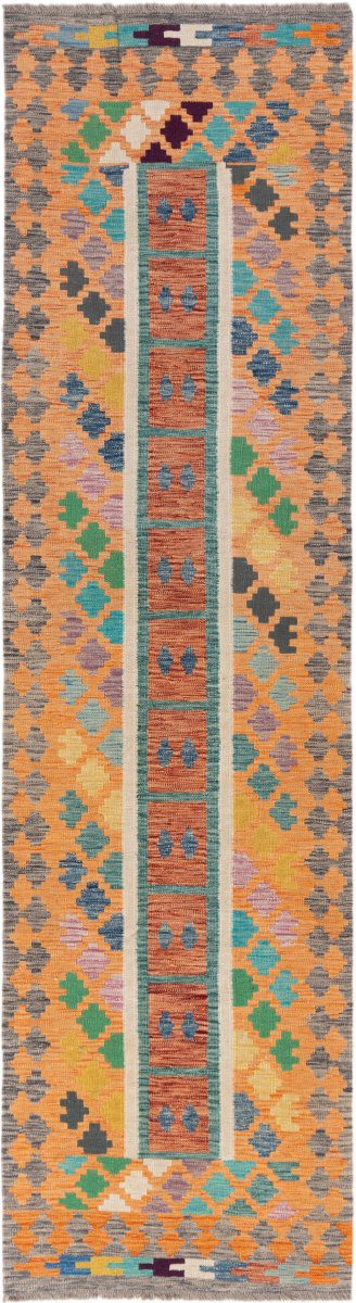 Covor afgan Chilim Afghan 292x79 292x79, Covor persan Țesut manual