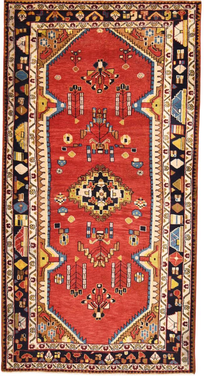 Persian Rug Hamadan 287x152 287x152, Persian Rug Knotted by hand