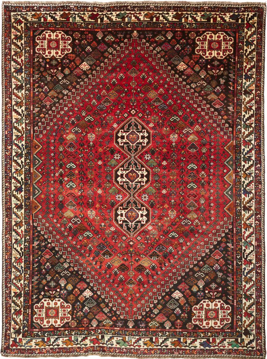 Tapis persan Shiraz 331x244 331x244, Tapis persan Noué à la main
