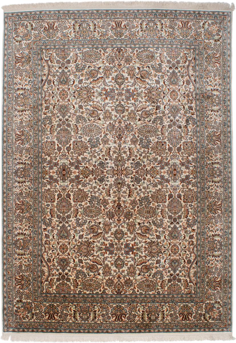 Tapete indiano Kashmir Seda 222x158 222x158, Tapete persa Atado à mão