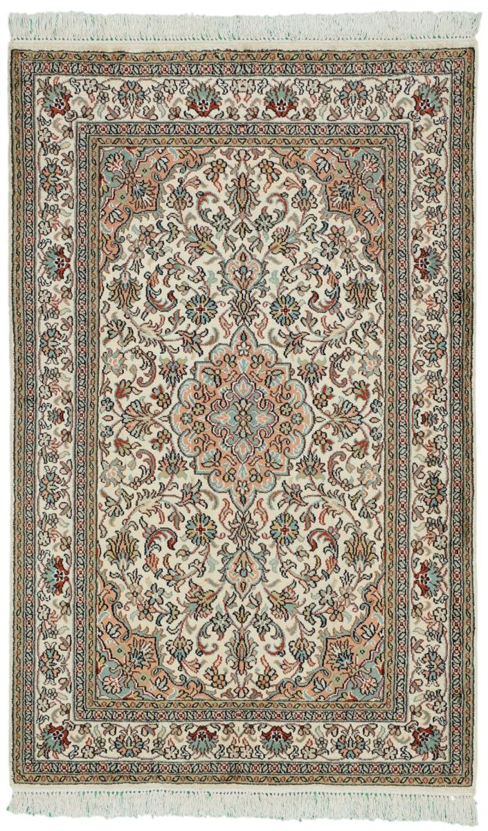 Tapis indien Cachemire Soie 124x79 124x79, Tapis persan Noué à la main