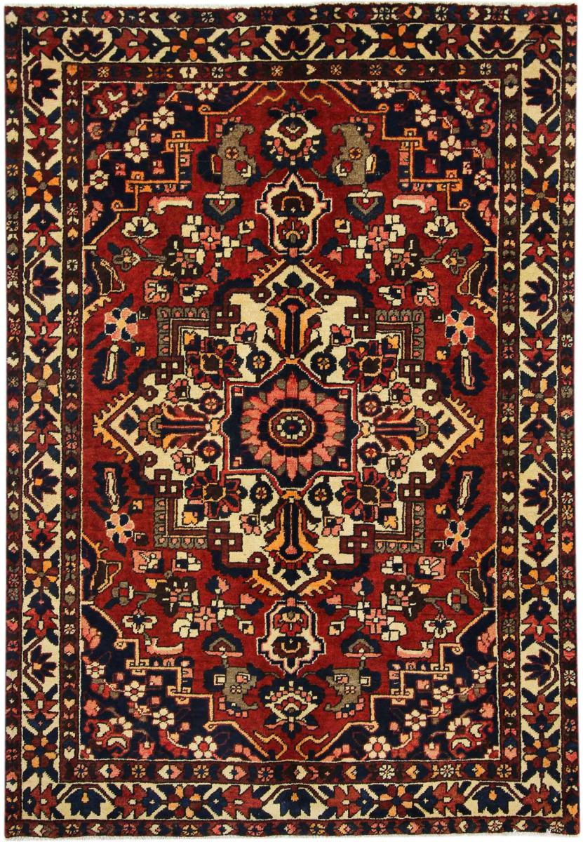 Persisk tæppe Bakhtiar 219x151 219x151, Persisk tæppe Knyttet i hånden