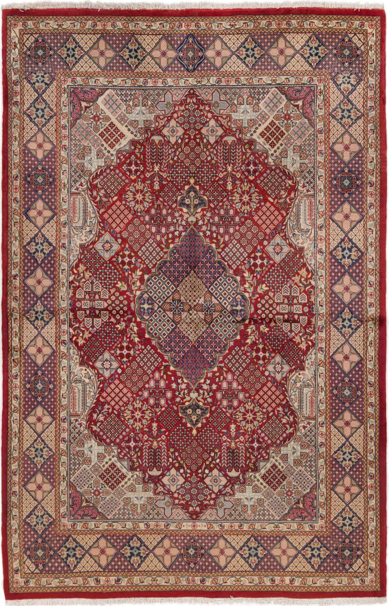 Alfombra persa Ghom Kork 209x132 209x132, Alfombra persa Anudado a mano