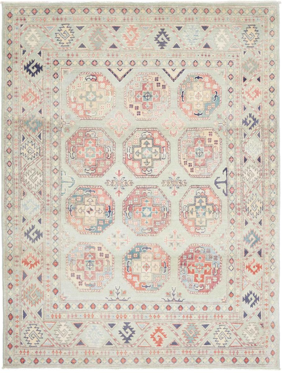 Pakistanischer Teppich Kazak 203x156 203x156, Perserteppich Handgeknüpft