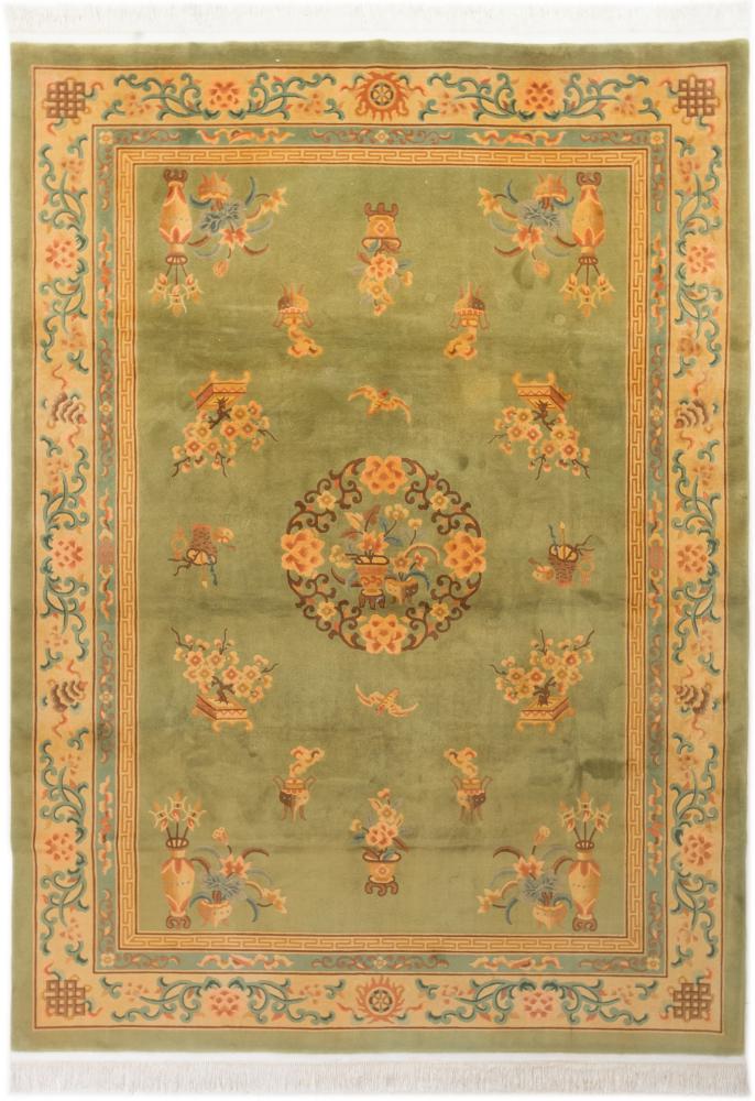 Chinees tapijt China Peking 341x251 341x251, Perzisch tapijt Handgeknoopte
