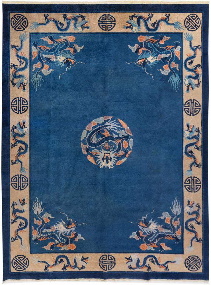 Tappeto cinese Cinesi Peking 352x271 352x271, Tappeto persiano Annodato a mano