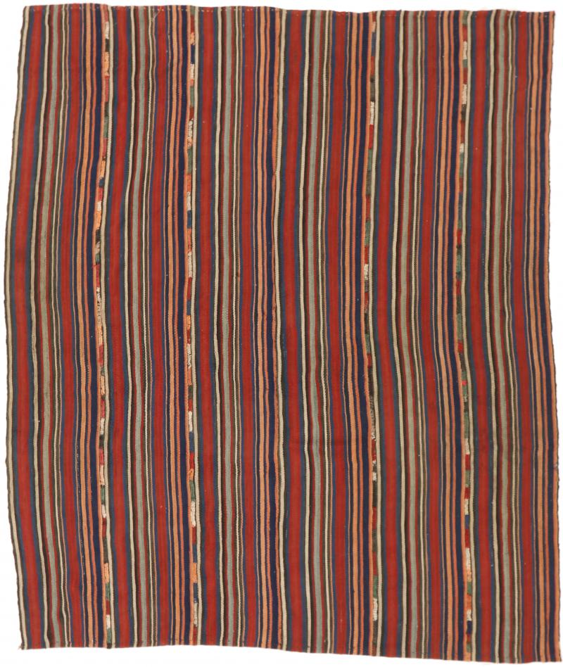 Tapete persa Kilim Fars Antigo 179x154 179x154, Tapete persa Tecido à mão