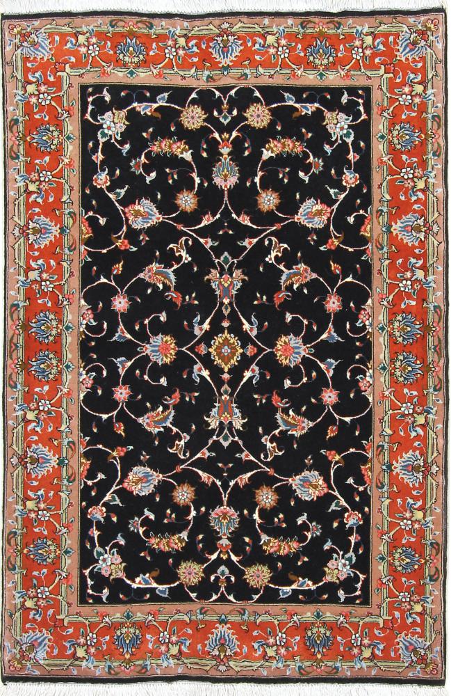 Tapete persa Tabriz 50Raj 151x101 151x101, Tapete persa Atado à mão