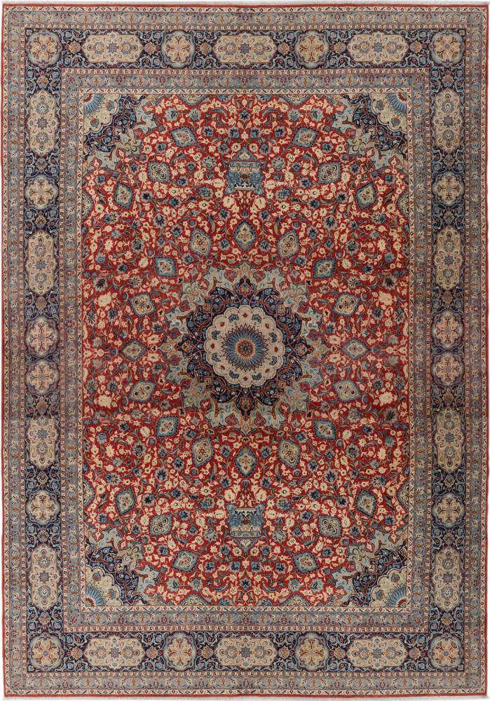 Tapete persa Yazd 505x350 505x350, Tapete persa Atado à mão