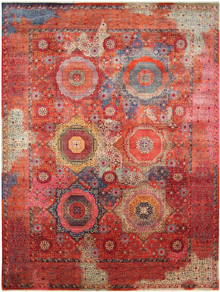 Pakistaans tapijt Mamluk 360x274 360x274, Perzisch tapijt Handgeknoopte