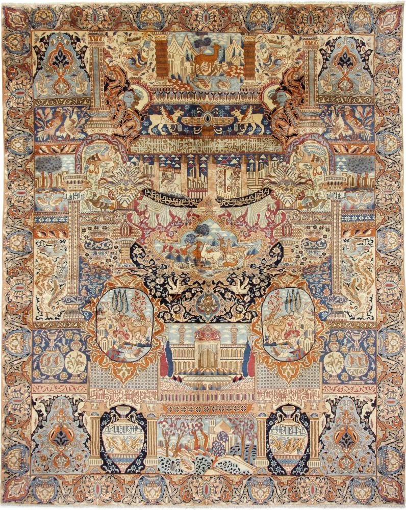 Persian Rug Kaschmar 380x298 380x298, Persian Rug Knotted by hand