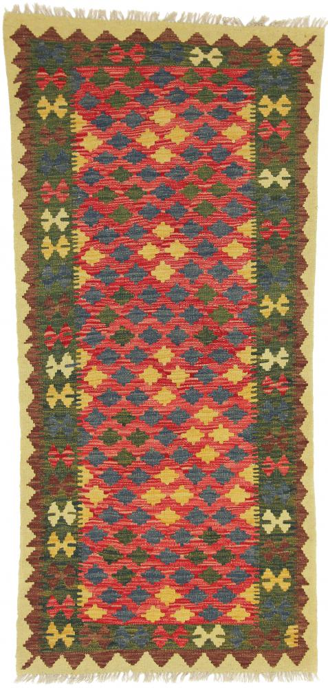 Afghaans tapijt Kilim Afghan 217x91 217x91, Perzisch tapijt Handgeweven