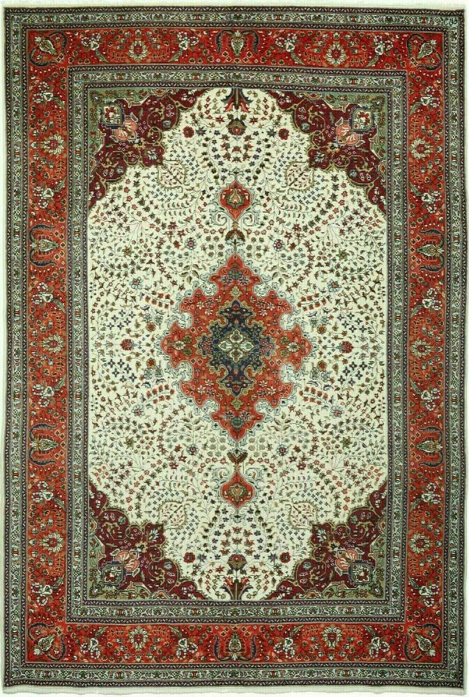 Tapis persan Tabriz 291x196 291x196, Tapis persan Noué à la main