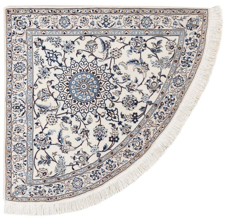 Persian rug Nain 9La 129x131 129x131, Persian rug Hand-knotted