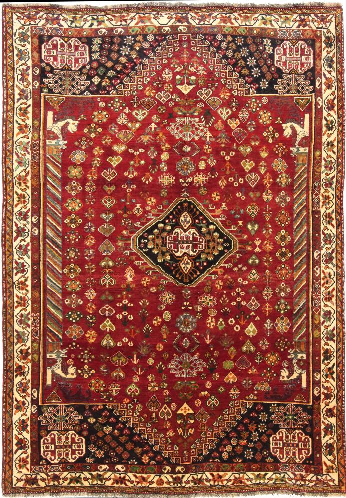 Tapete persa Ghashghai 268x187 268x187, Tapete persa Atado à mão