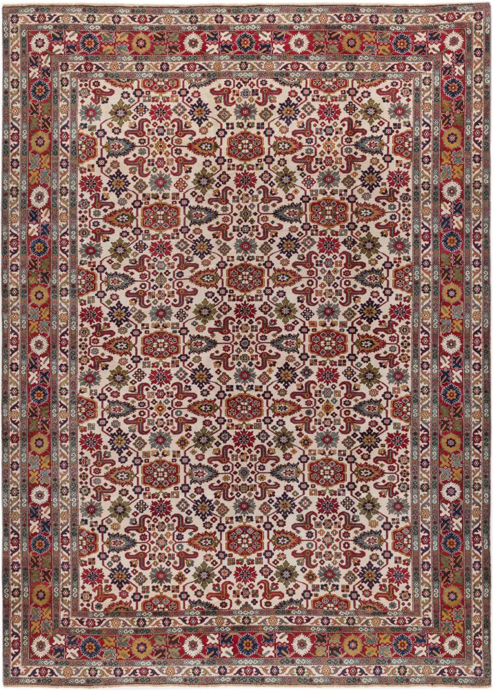 Russisk tæppe Kazak Antikke 412x300 412x300, Persisk tæppe Knyttet i hånden