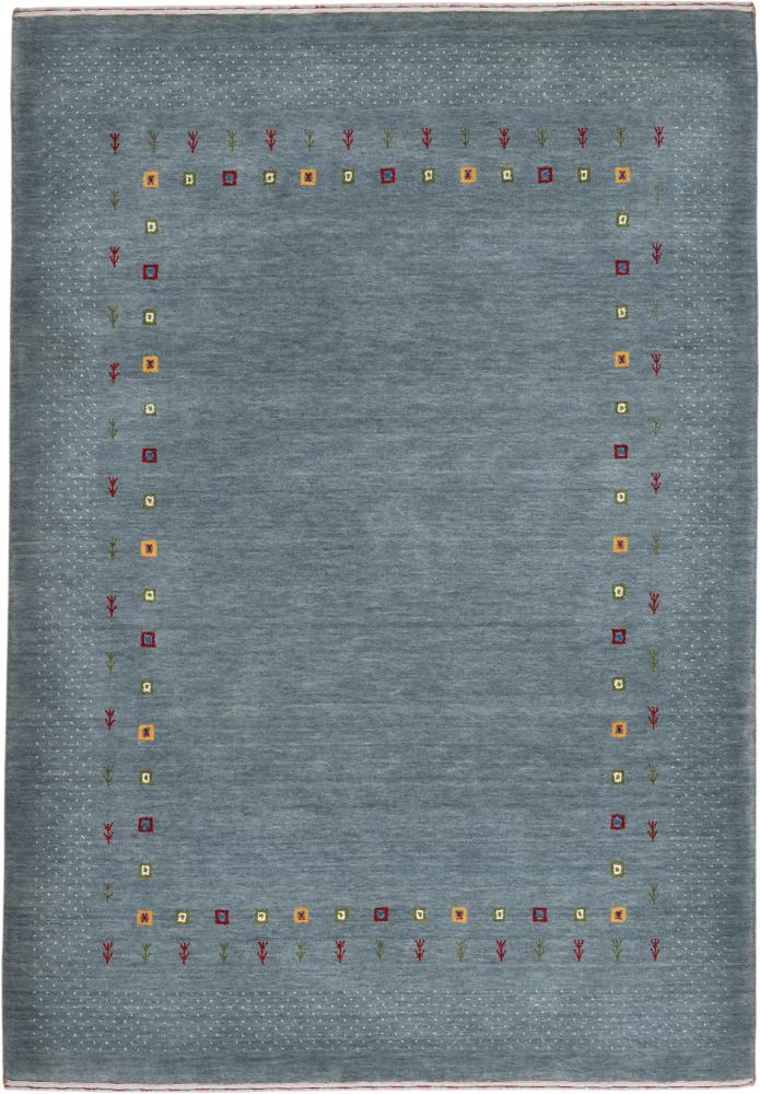 Tapis indien Gabbeh Loribaft 206x141 206x141, Tapis persan Noué à la main