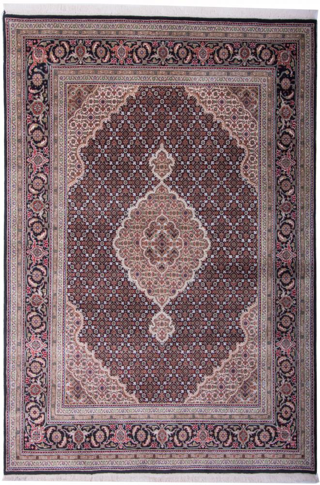 Tapis indien Indo Tabriz 226x167 226x167, Tapis persan Noué à la main