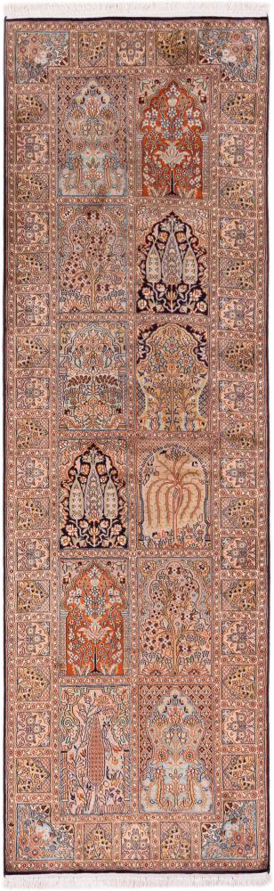 Indian Rug Kashmir Silk 252x77 252x77, Persian rug Hand-knotted