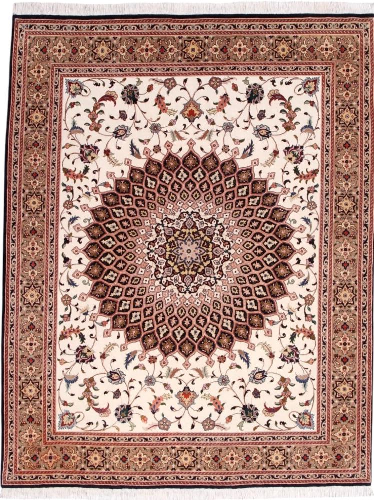 Perzisch tapijt Tabriz 50Raj 197x153 197x153, Perzisch tapijt Handgeknoopte