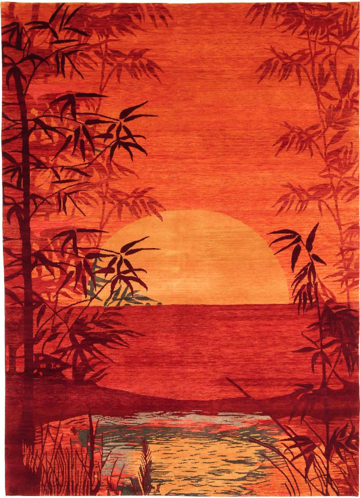 Tapete indiano Gabbeh Loribaft Design 237x172 237x172, Tapete persa Atado à mão