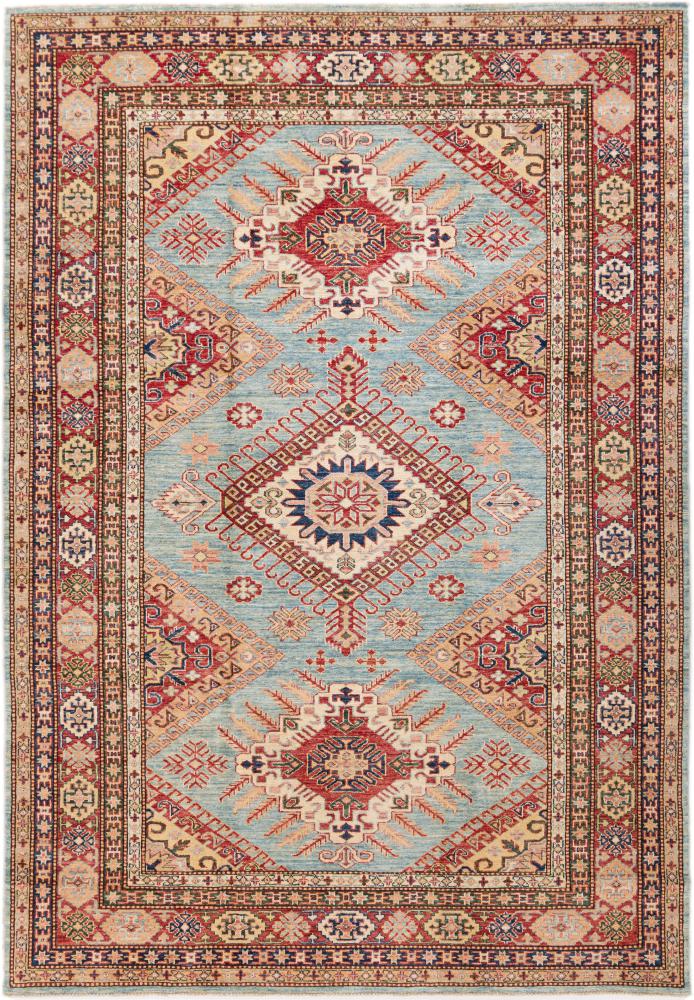 Afghanischer Teppich Super Kazak 8'4"x5'10" 8'4"x5'10", Perserteppich Handgeknüpft