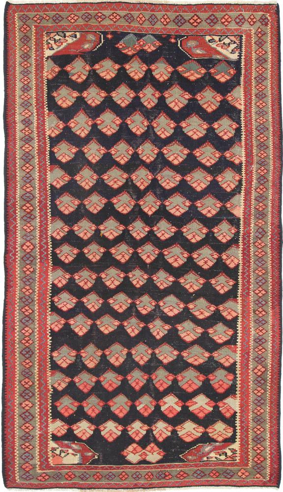 Tapete persa Kilim Fars 306x175 306x175, Tapete persa Tecido à mão
