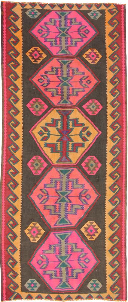 Tapete persa Kilim Fars Azerbaijan Antigo 349x149 349x149, Tapete persa Tecido à mão