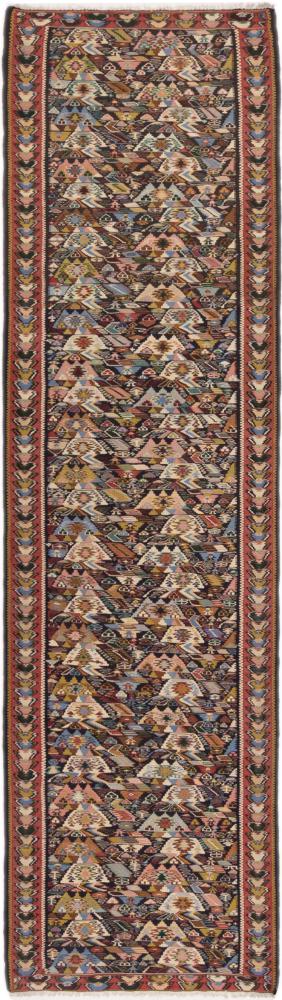 Tapete persa Kilim Senneh 404x90 404x90, Tapete persa Atado à mão