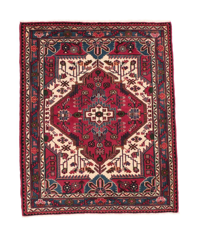 Tappeto persiano Tuyserkan 146x119 146x119, Tappeto persiano Annodato a mano