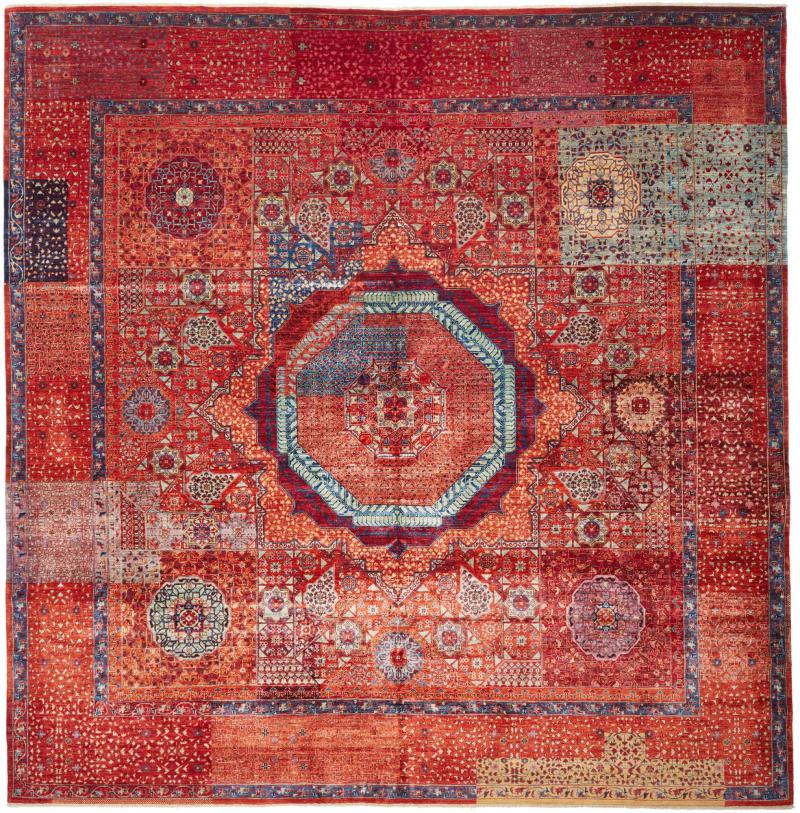 Tappeto pakistano Mamluk 298x300 298x300, Tappeto persiano Annodato a mano