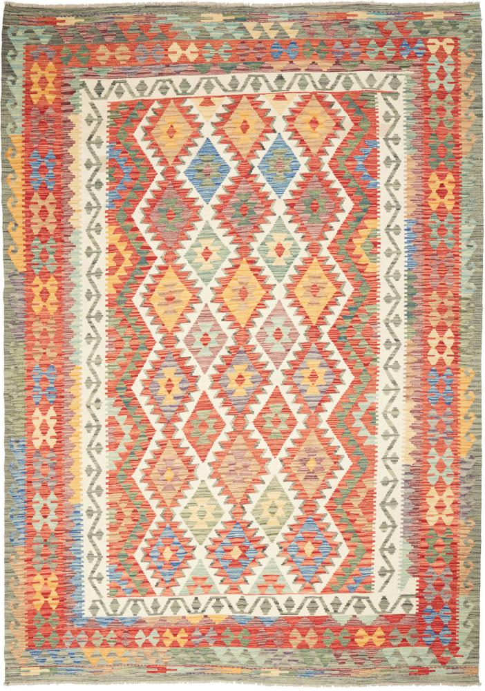Alfombra afgana Kilim Afghan 295x209 295x209, Alfombra persa Tejido a mano