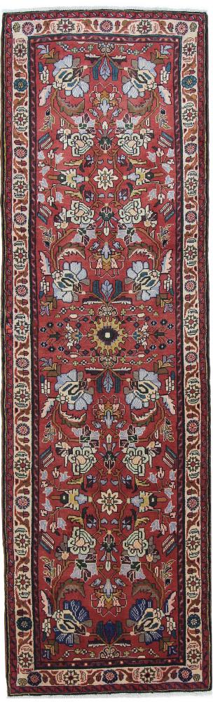 Persian Rug Hamadan 9'2"x2'10" 9'2"x2'10", Persian Rug Knotted by hand