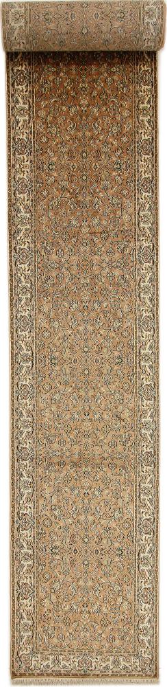 Tapis indien Cachemire Soie 534x79 534x79, Tapis persan Noué à la main