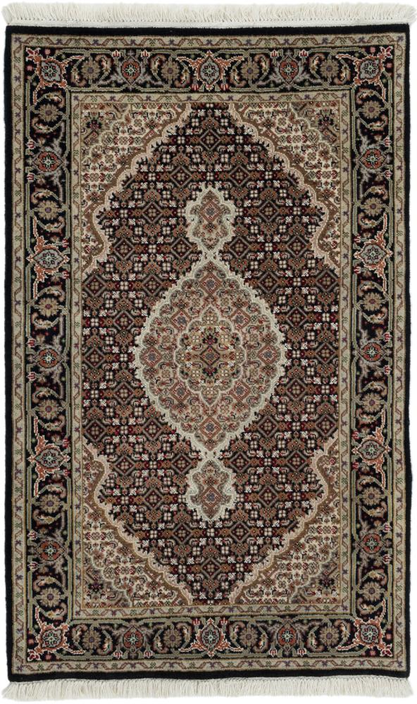 Tappeto indiano Indo Tabriz Mahi 122x78 122x78, Tappeto persiano Annodato a mano