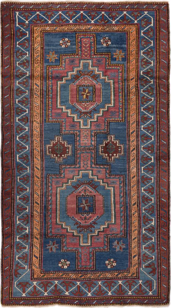 Alfombra rusa Kazak Vieja 233x127 233x127, Alfombra persa Anudado a mano