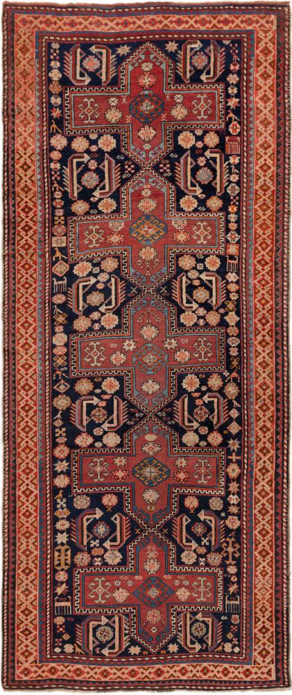 Rysk matta Kazak Gammal 323x137 323x137, Persisk matta Knuten för hand